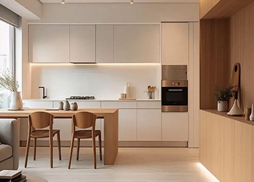 Hvit eik | Varm og delikat tekstur som gir en fredelig og behagelig stemning